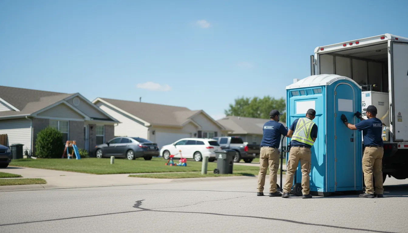 Standard Porta Potty Rentals in Oak Ridge, MO near me